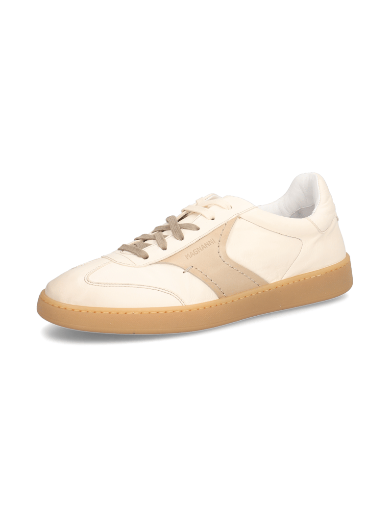 Magnanni-Glattleder-Sneaker-weiss