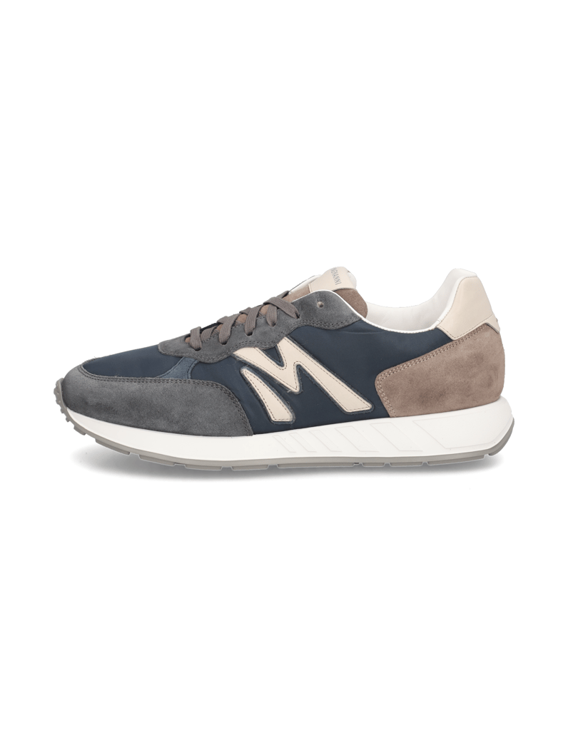 Magnanni-Veloursleder-Sneaker-blau