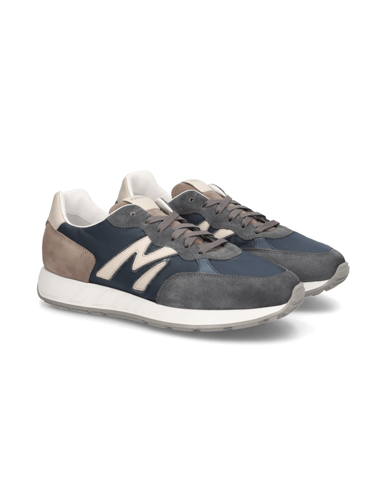 Magnanni-Veloursleder-Sneaker-blau