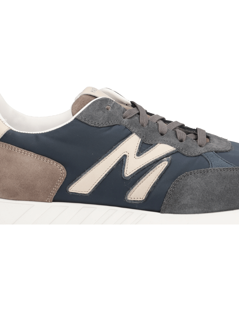 Magnanni-Veloursleder-Sneaker-blau