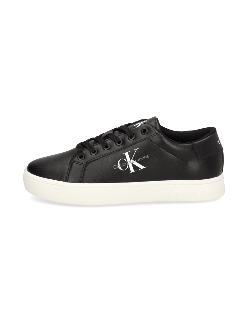CALVIN-KLEIN-JEANS-CLASSIC-CUPSOLE-LACEUP-LOW-LTH-schwarz