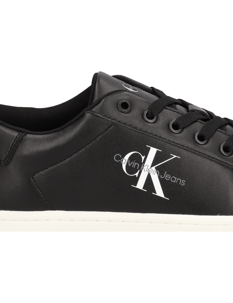 CALVIN-KLEIN-JEANS-CLASSIC-CUPSOLE-LACEUP-LOW-LTH-schwarz