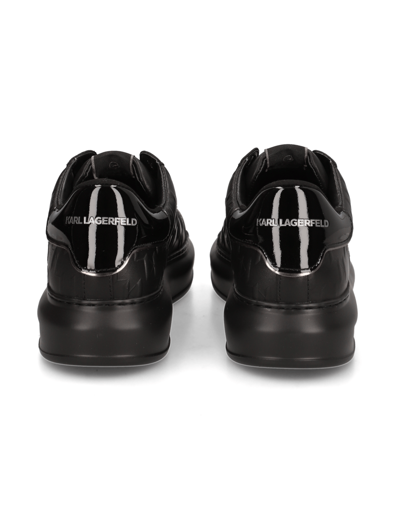 KARL-LAGERFELD-KAPRI-MENS-Monogram-Emboss-Lo-Lace-schwarz
