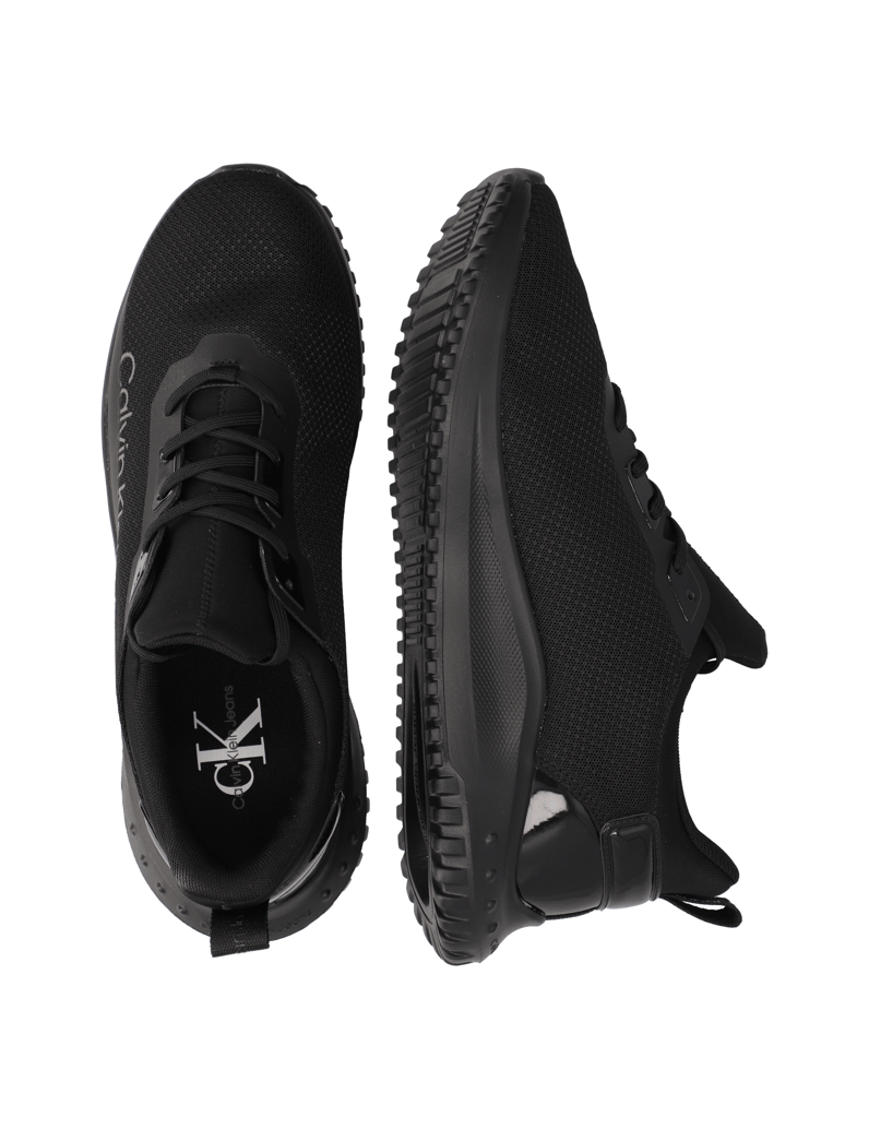 CALVIN-KLEIN-JEANS-EVA-RUN-SLIPON-LACE-MIXIN-LUM-schwarz