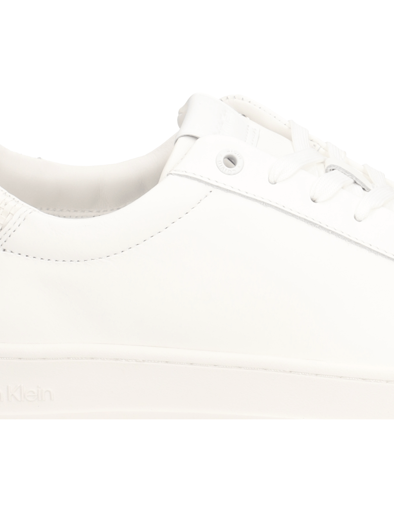 CALVIN-KLEIN-JEANS-LOW-TOP-LACE-UP-WOVEN-biela