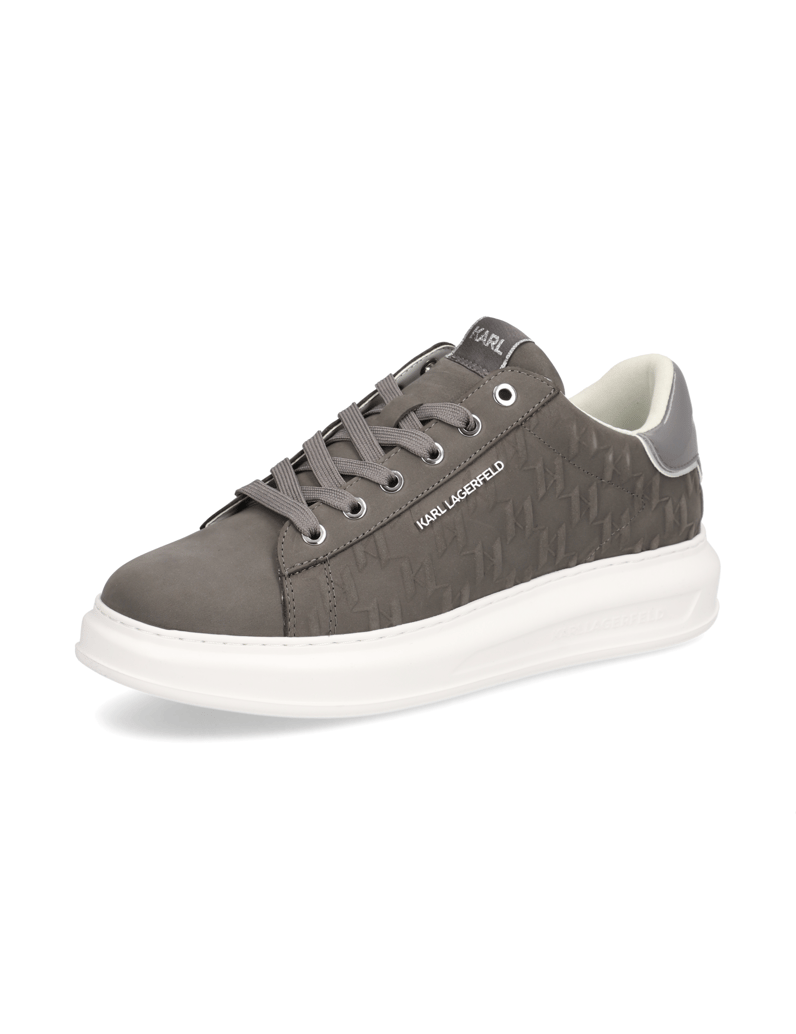 KARL-LAGERFELD-KAPRI-MENS-Monogram-Emboss-Lo-šedá