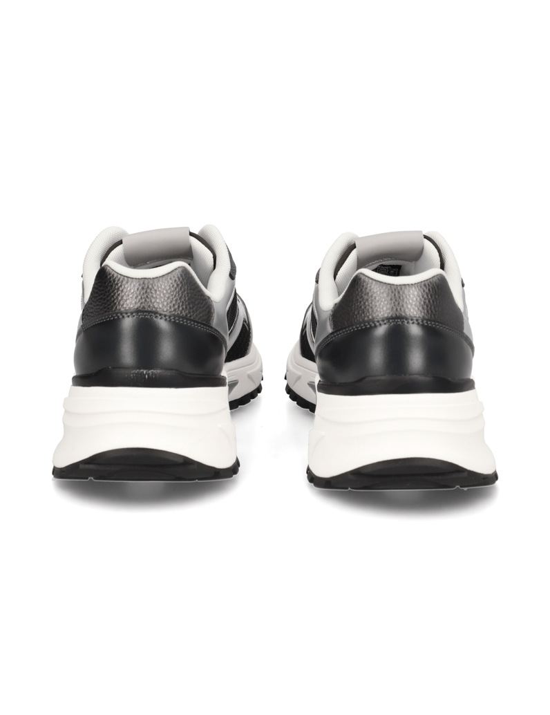 CALVIN-KLEIN-JEANS-HIKE-RUNNER-LACEUP-MESH-MIX-MET-črna