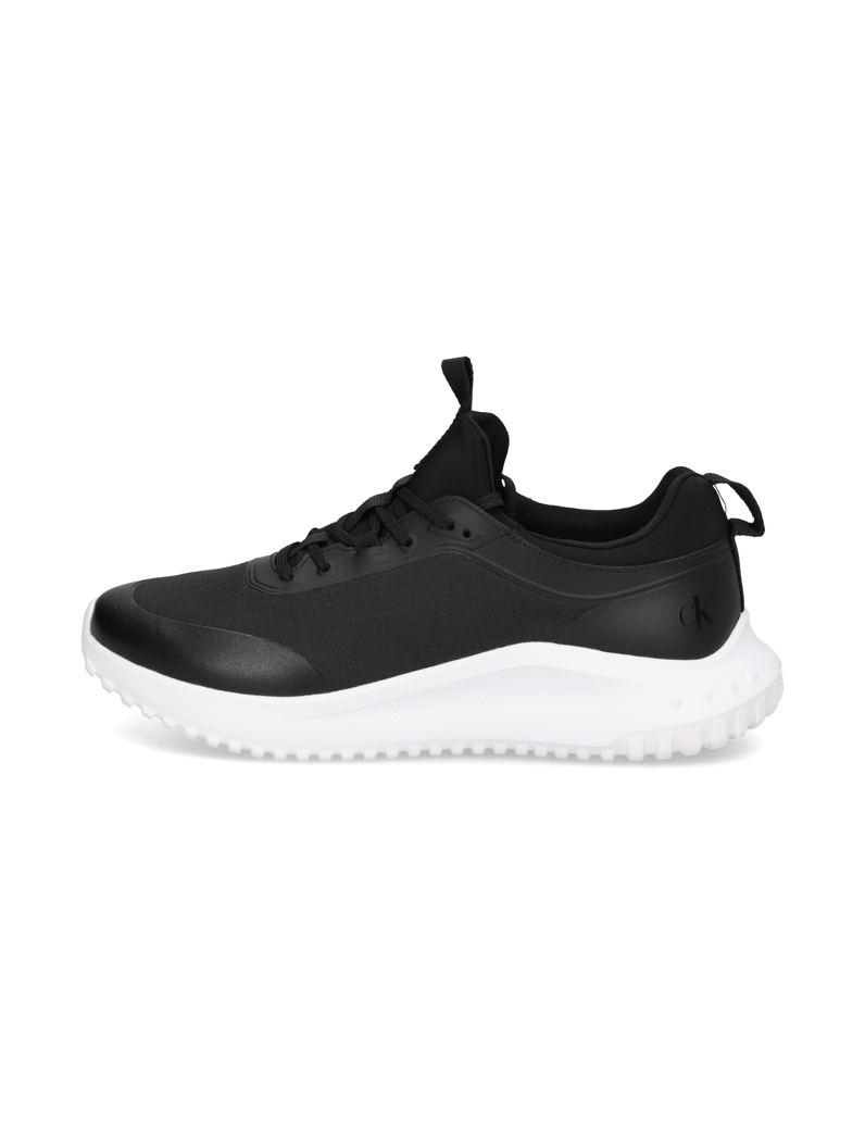 CALVIN-KLEIN-JEANS-EVA-RUNNER-LACEUP-SOCK-MAT-MIX-černá