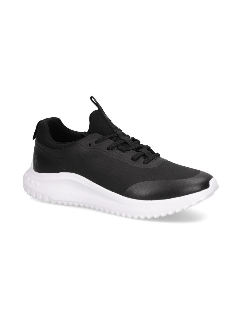 CALVIN-KLEIN-JEANS-EVA-RUNNER-LACEUP-SOCK-MAT-MIX-černá