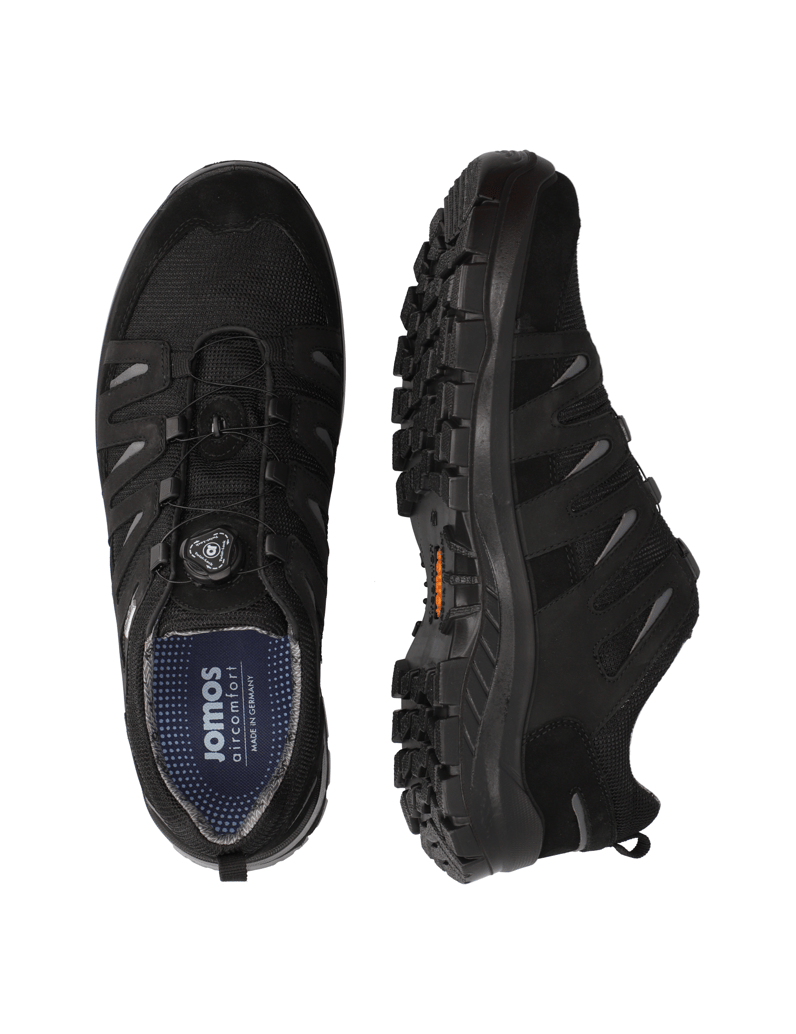 Jomos-textil-tenisky-černá