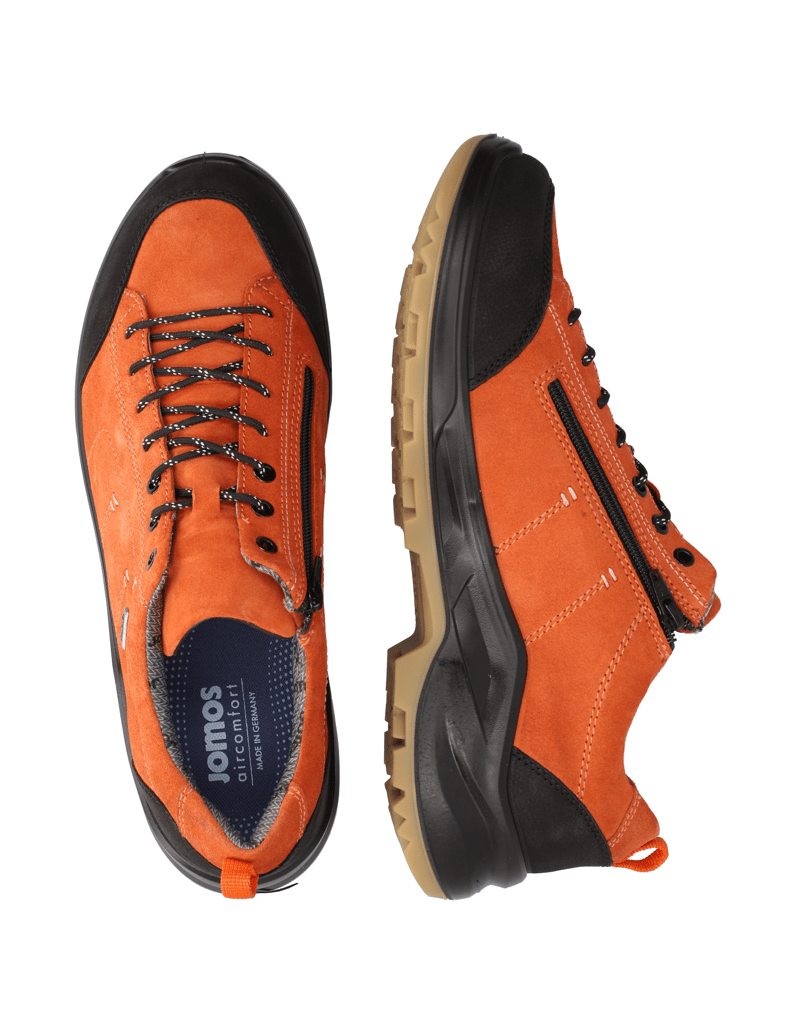 Jomos-Veloursleder-Sneaker-orange