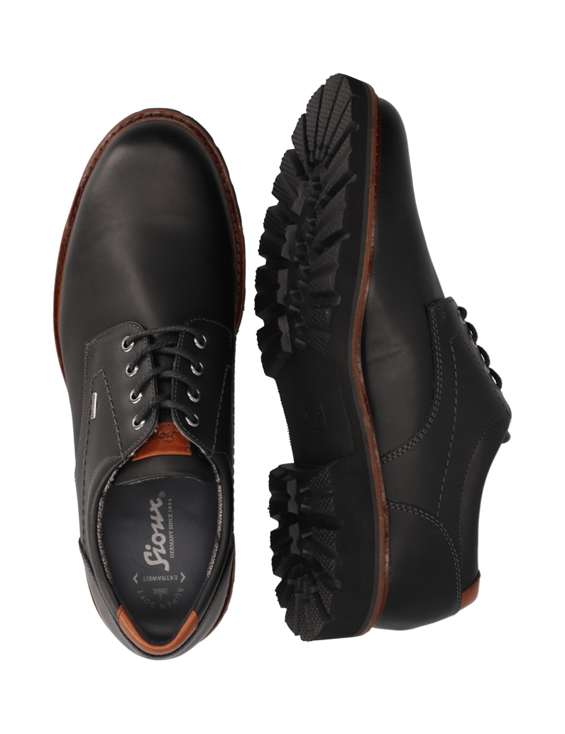 Sioux-Schnürschuh-Adalrik-703-TEX-H-schwarz