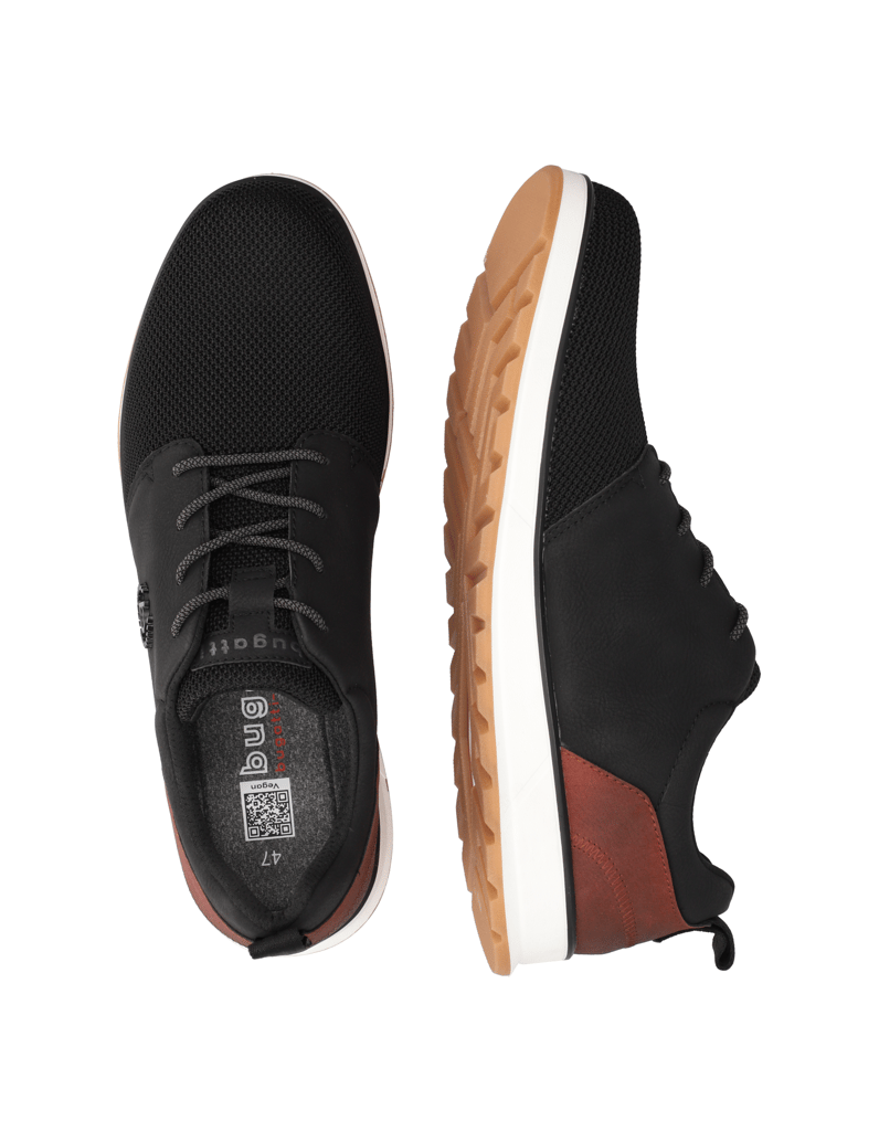 BUGATTI-DENIM-Schnürer-sportiv-schwarz