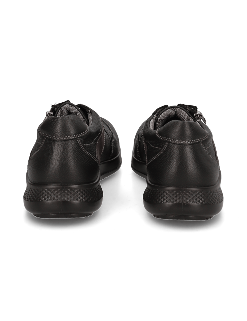 Jomos-hladká-kůže-sportovní-polobotky-černá