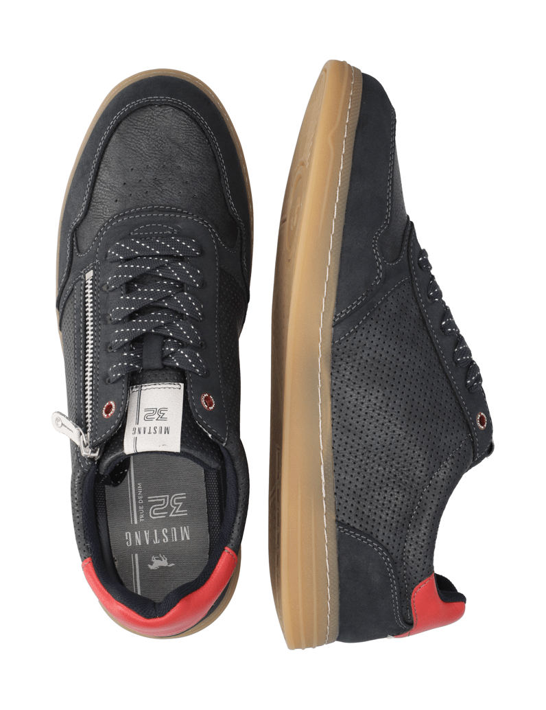 Mustang-imitácia-kože-tenisky-béžová