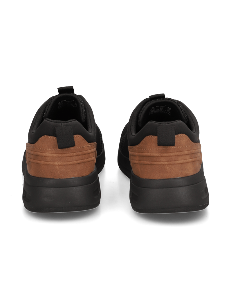 BUGATTI-DENIM-Textil-Schnürer-sportiv-schwarz