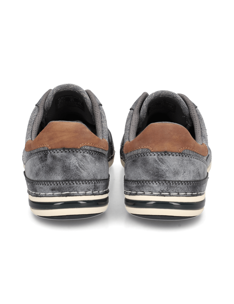 BUGATTI-DENIM-Textil-Schnürer-sportiv-blau