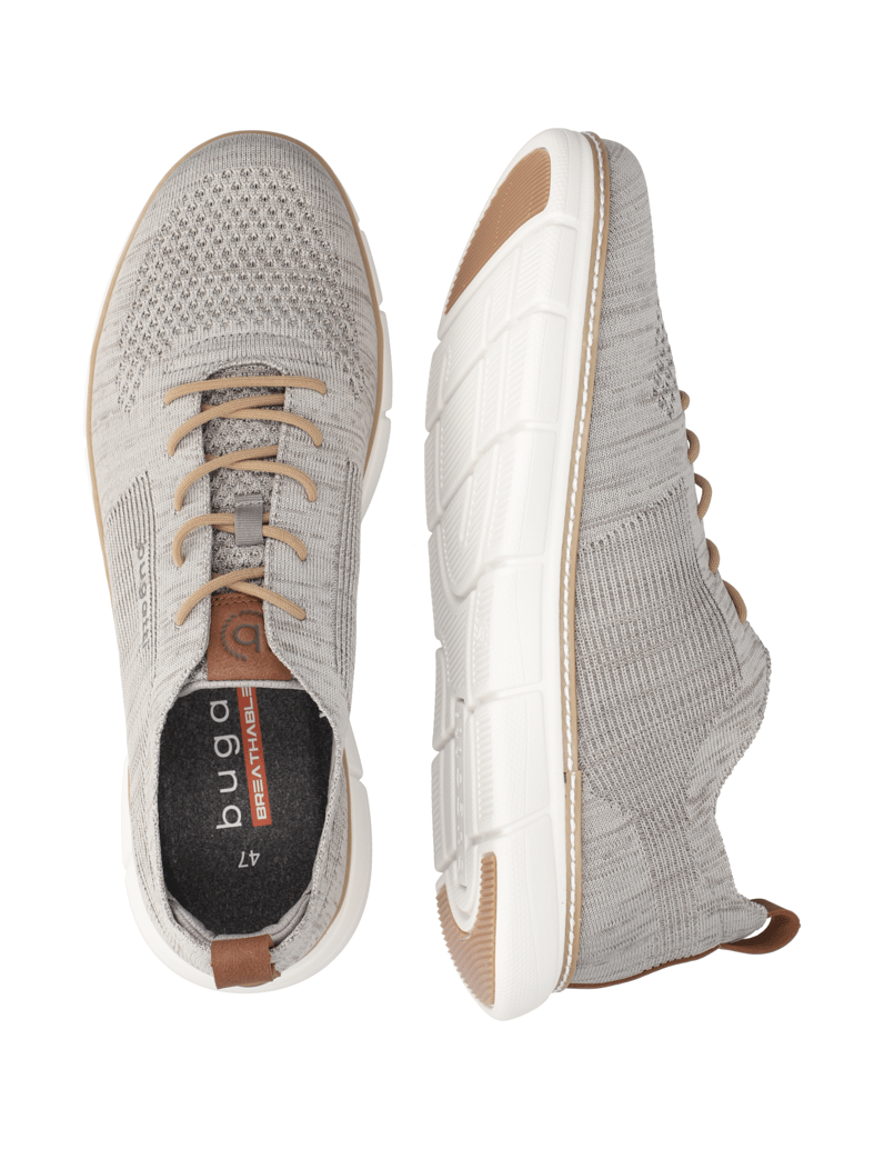 BUGATTI-DENIM-textil-sportová-šnurovacia-obuv-šedá