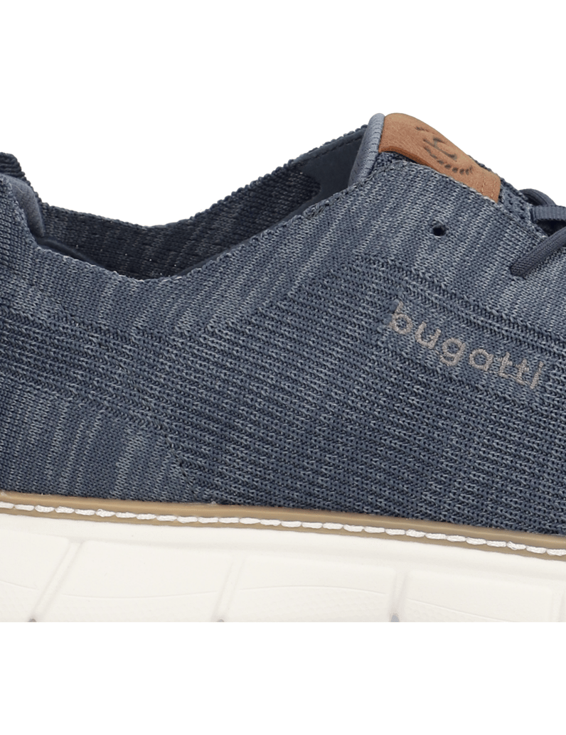 BUGATTI-DENIM-Textil-Schnürer-sportiv-grau