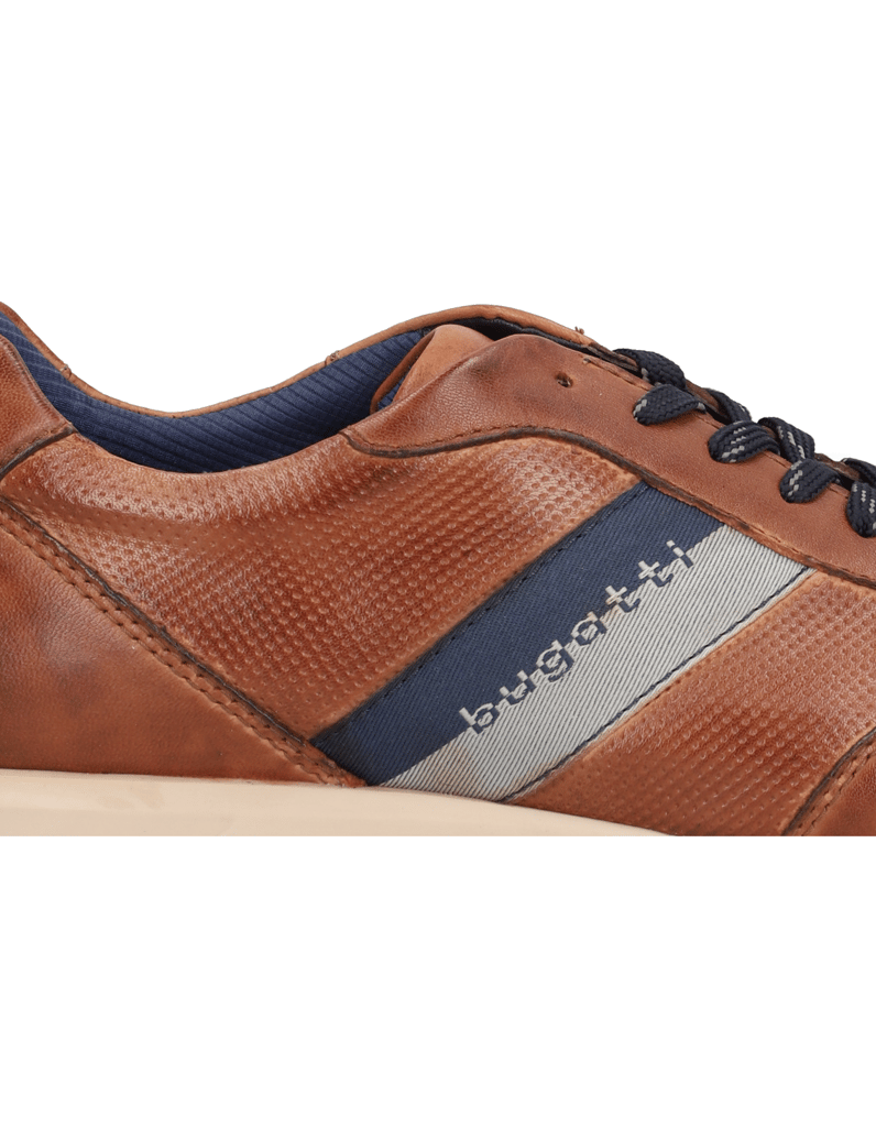 BUGATTI-DENIM-Schnürer-sportiv-cognac