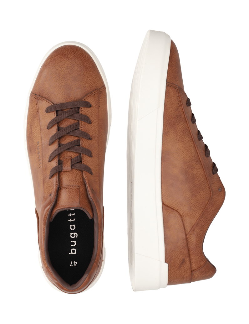 BUGATTI-DENIM-Sneaker-cognac