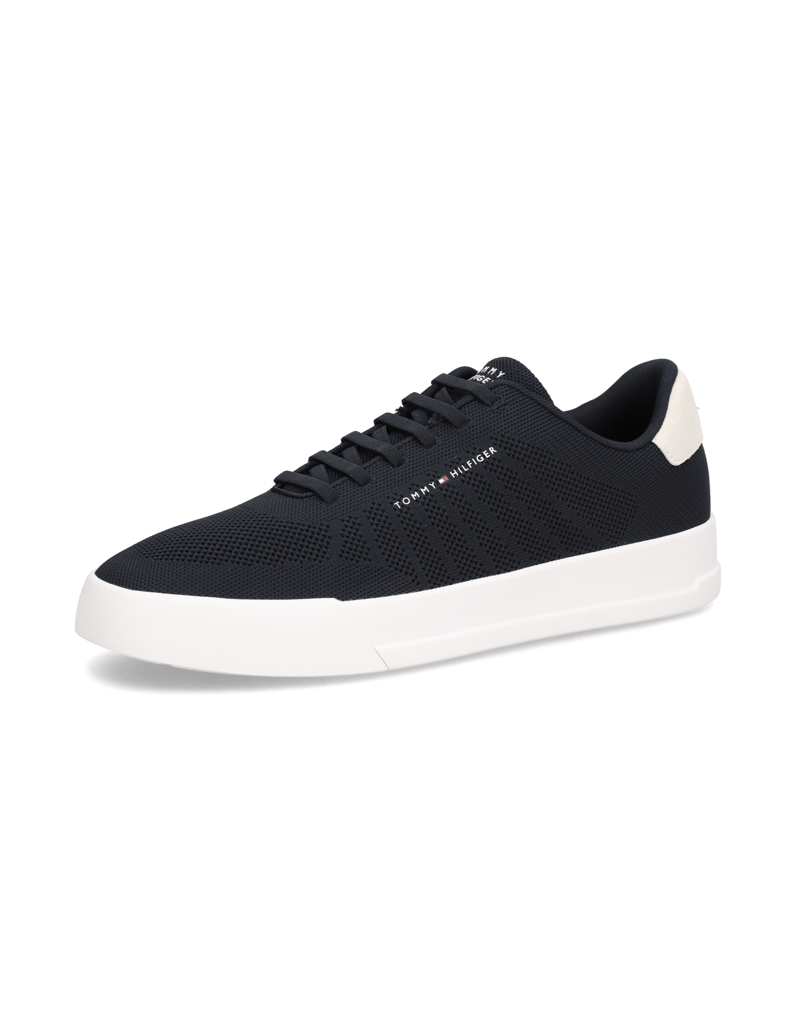 Tommy-Hilfiger-TH-COURT-KNIT-modrá