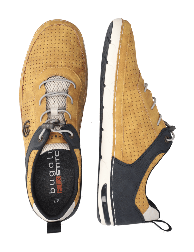 BUGATTI-DENIM-sportovní-polobotky-žlutá