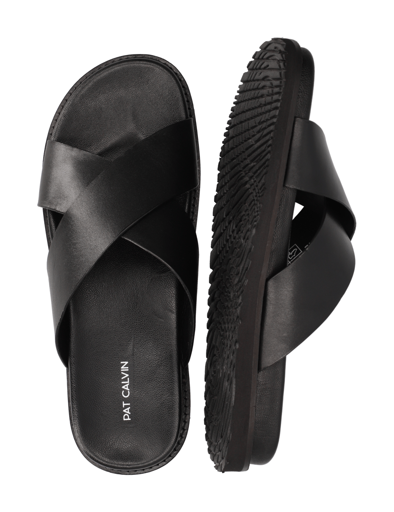 Pat-Calvin-Glattleder-Pantoffel