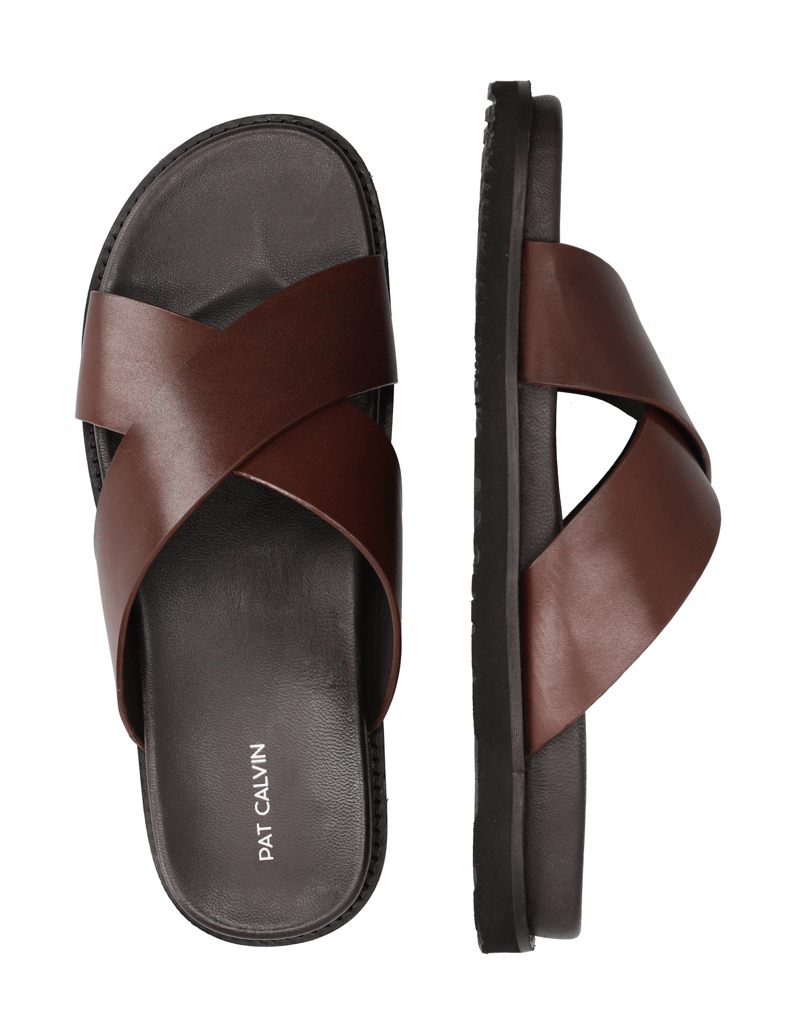 Pat-Calvin-Glattleder-Pantoffel