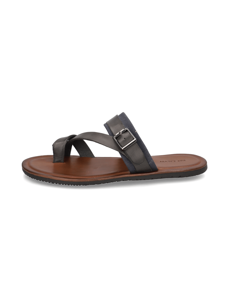 Pat-Calvin-Pantoffel-Glattleder-schwarz