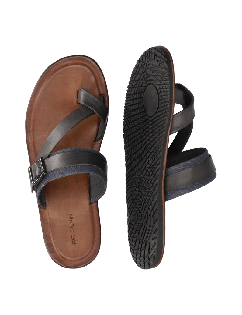 Pat-Calvin-Pantoffel-Glattleder-schwarz