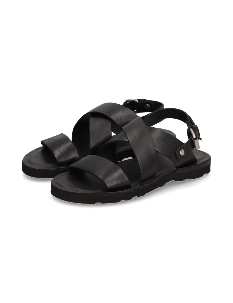 Pat-Calvin-GLATTLEDER-SANDALE