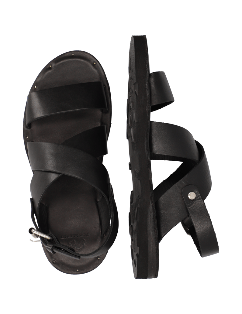 Pat-Calvin-GLATTLEDER-SANDALE