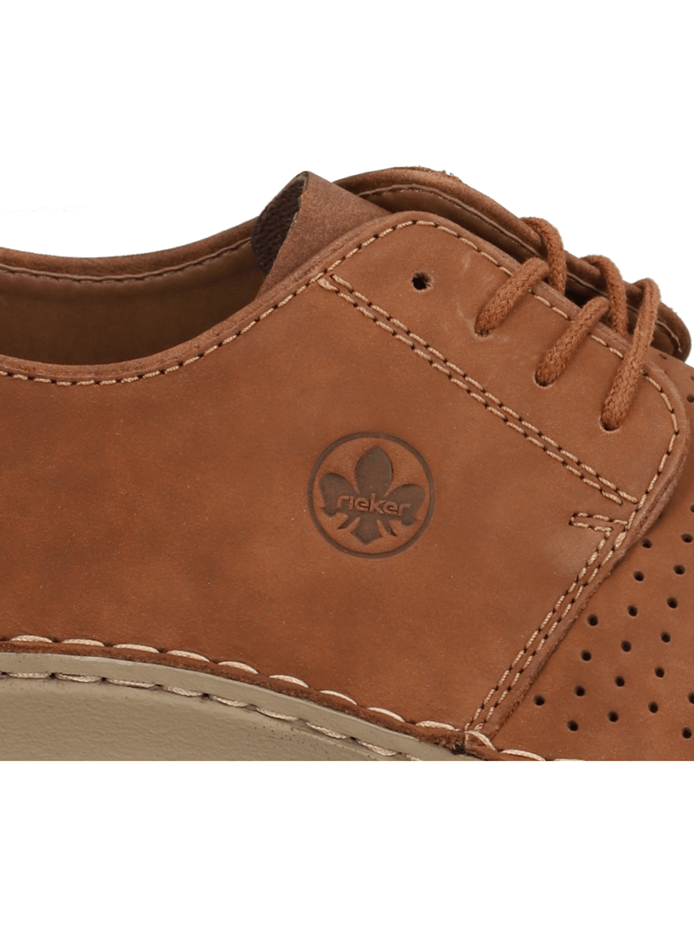 Rieker-nubuk-sportovní-polobotky-hnědá