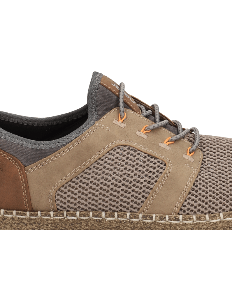 Rieker-tekstil-športni-čevlji-na-vezalke-rjava