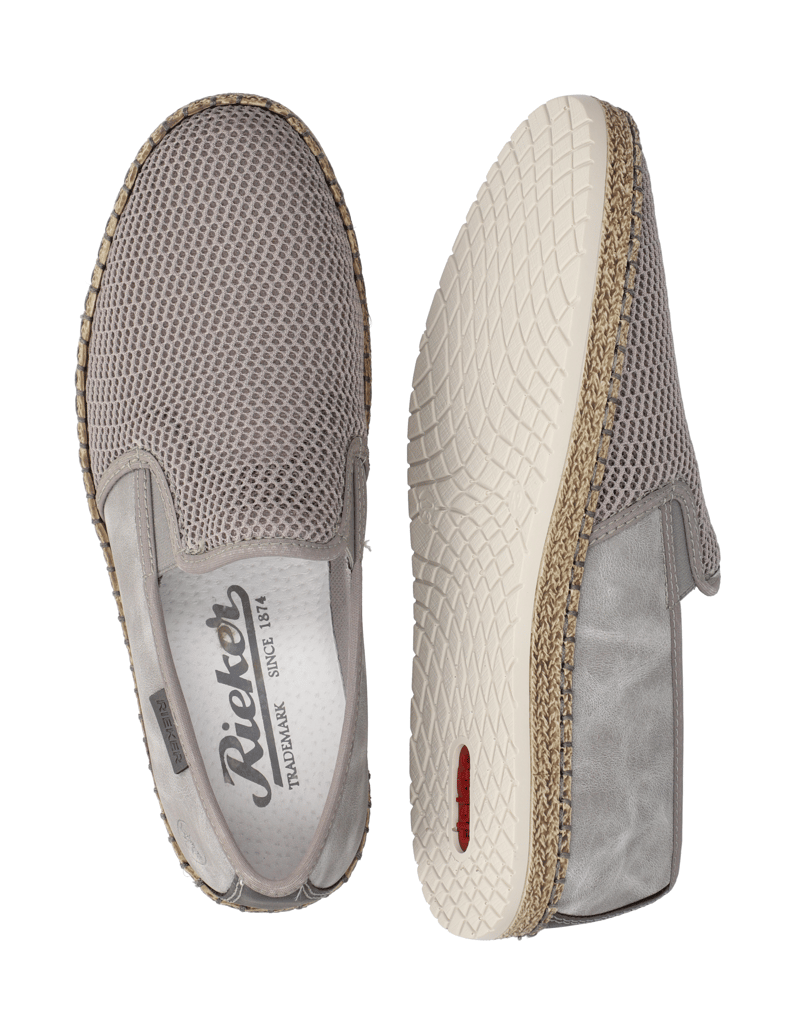 Rieker-Slipper-sportiv-šedá