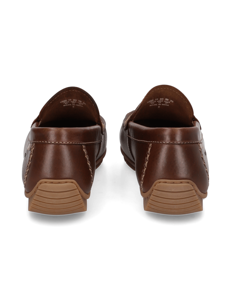 Pius-Gabor-Glattleder-Mokassin-braun