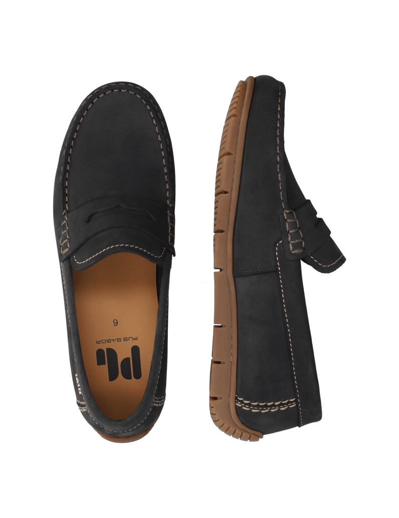 Pius-Gabor-Glattleder-Mokassin-braun