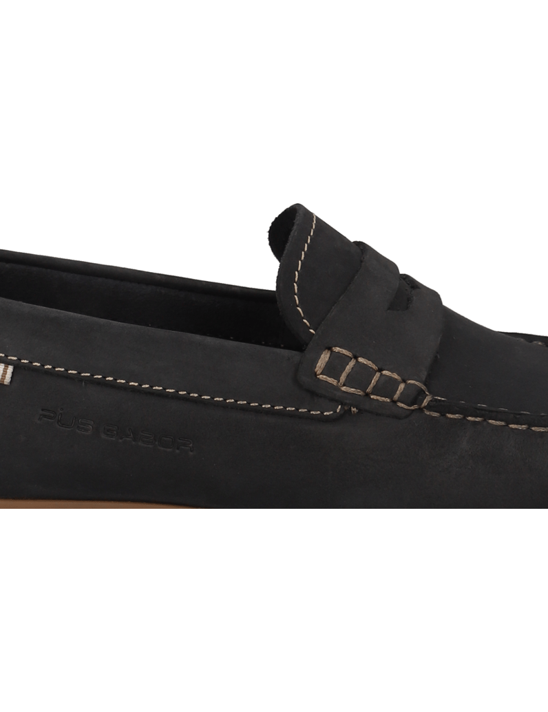 Pius-Gabor-Glattleder-Mokassin-braun