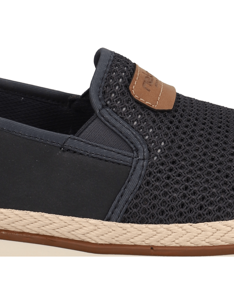 Rieker-textil-sportovní-nazouvací-boty-modrá