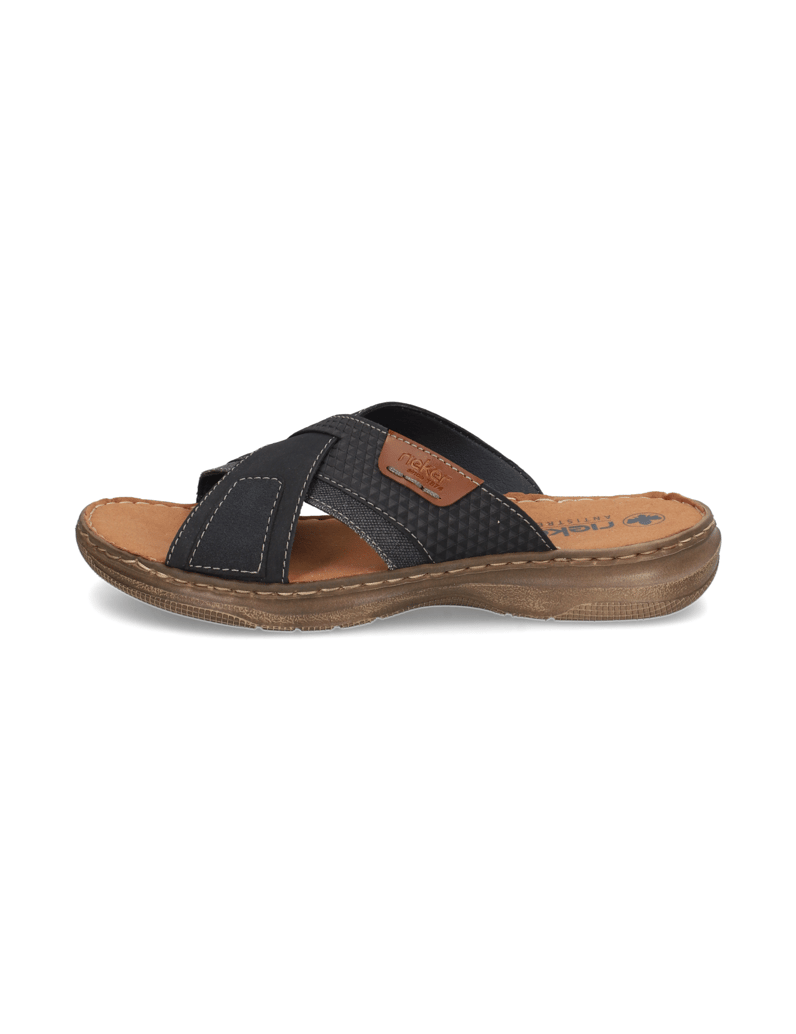 Rieker-Pantoffel-blau