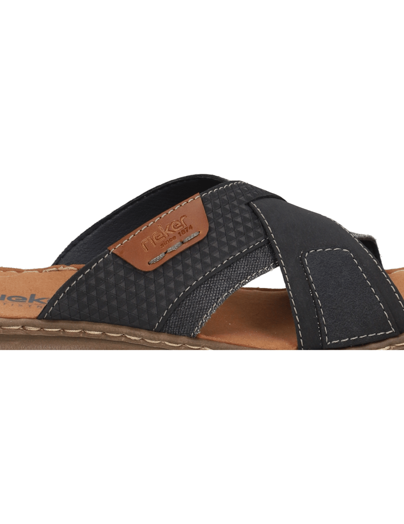 Rieker-Pantoffel-blau