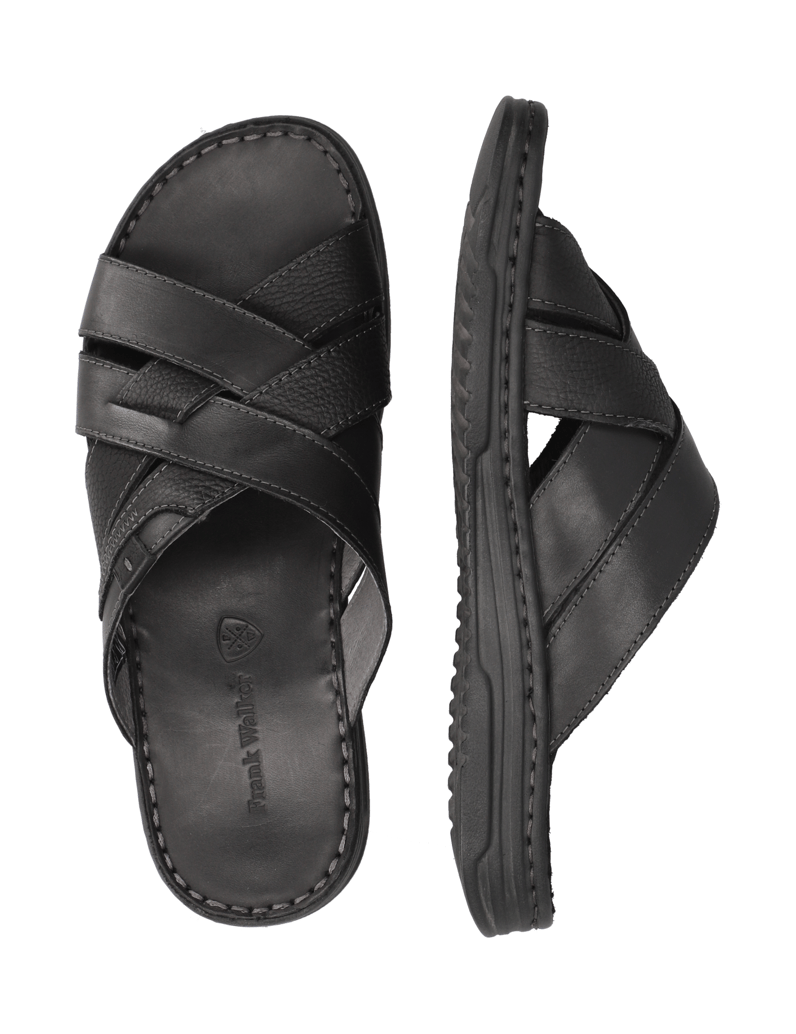 Frank-Walker-Pantoffel-schwarz