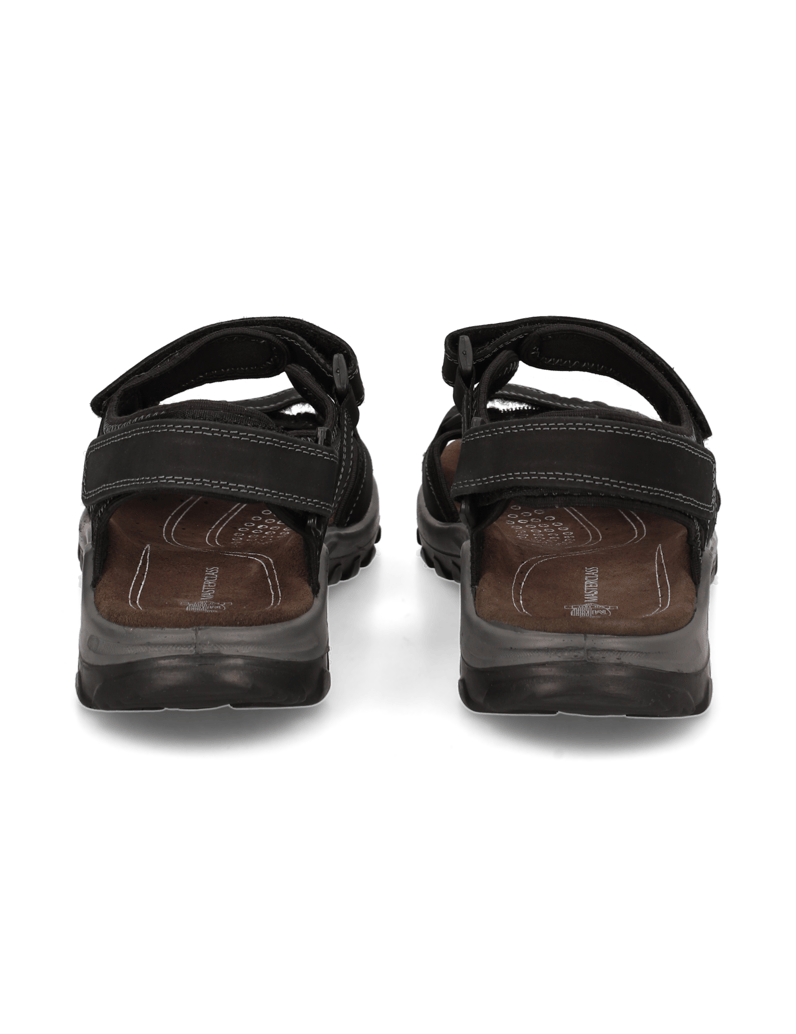 Master-Class-klasické-sandály---nubuk-černá