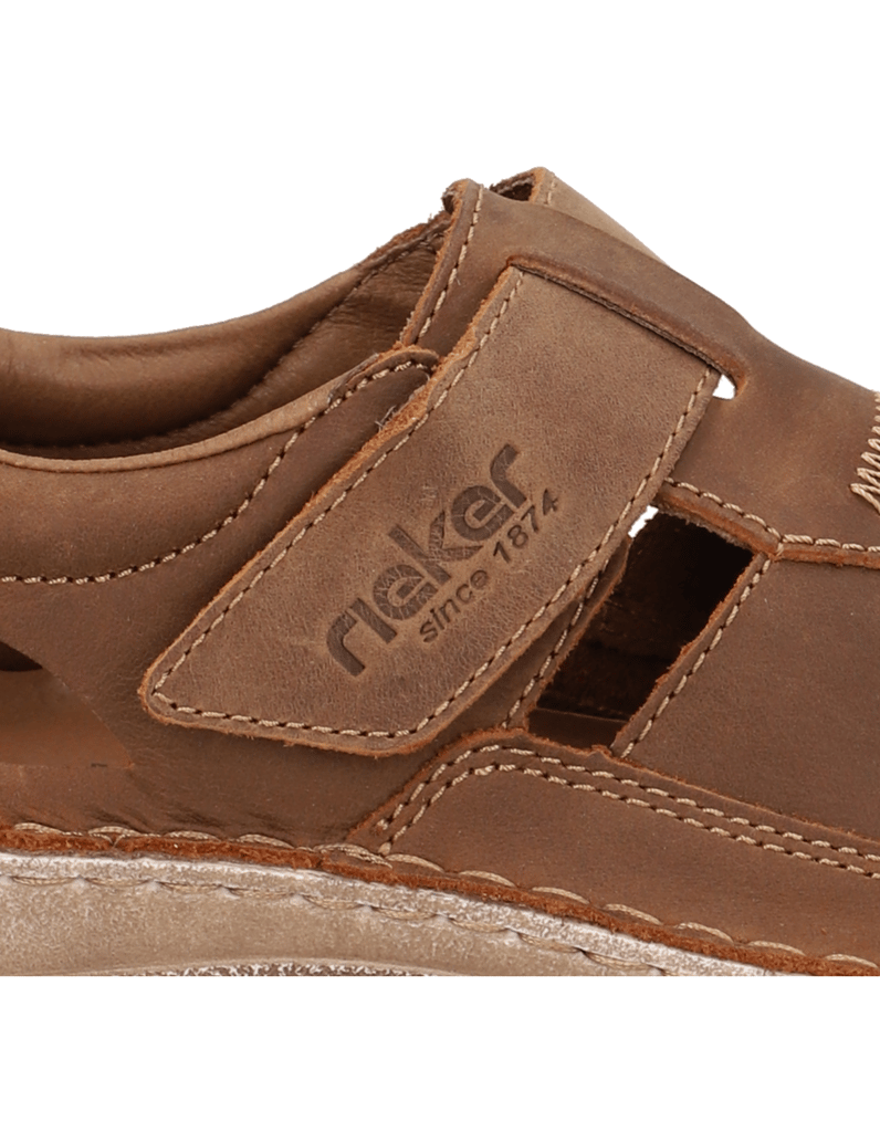 Rieker-Leder-Sandale-braun