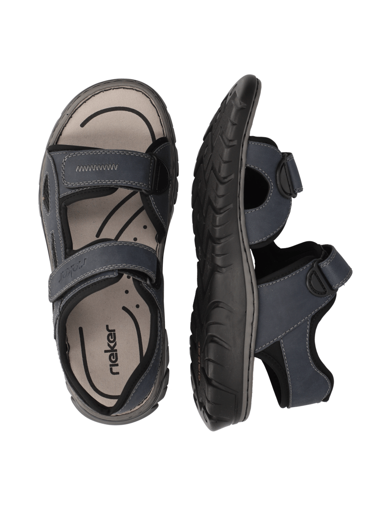 Rieker-imitacija-usnja-sandali-modra