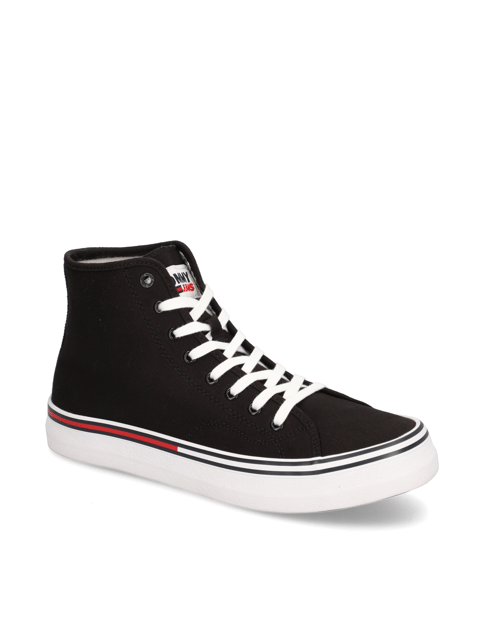 

TOMMY JEANS ESSENTIAL MID CUT, Čierna