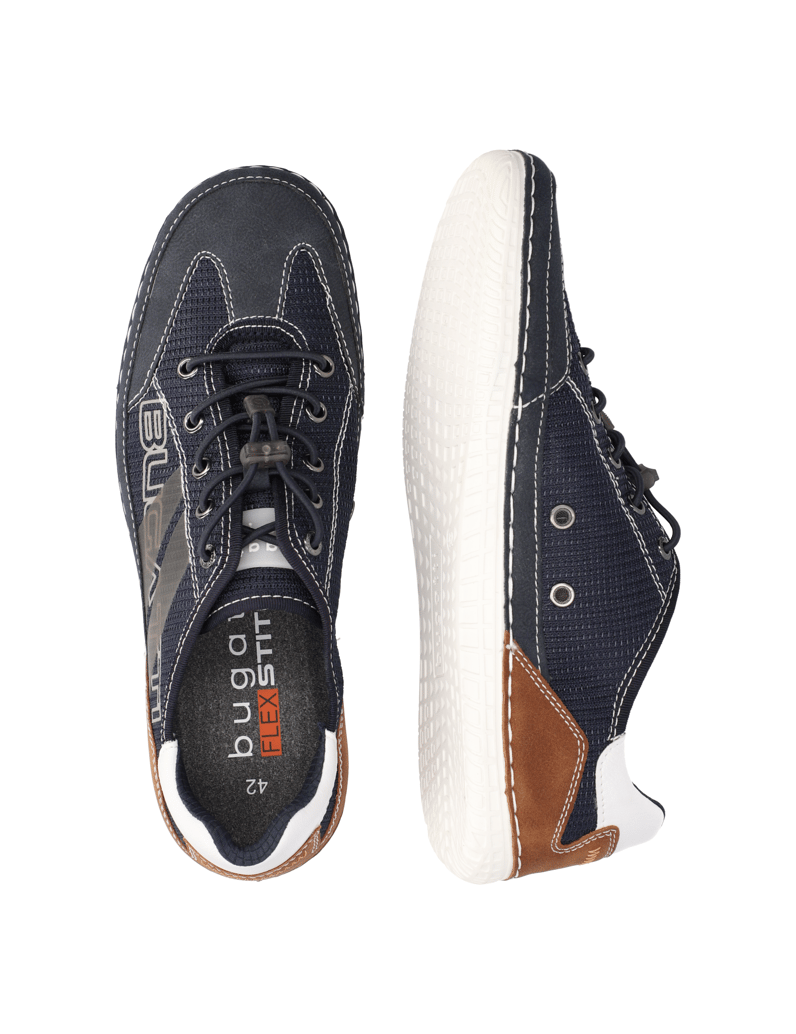 BUGATTI-DENIM-Sportovní-polobotky-modrá