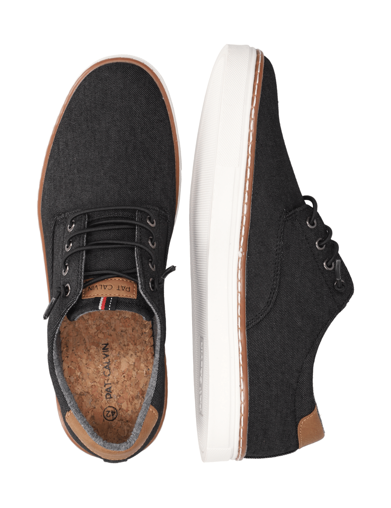 Pat-Calvin-Textil-Sneaker-schwarz