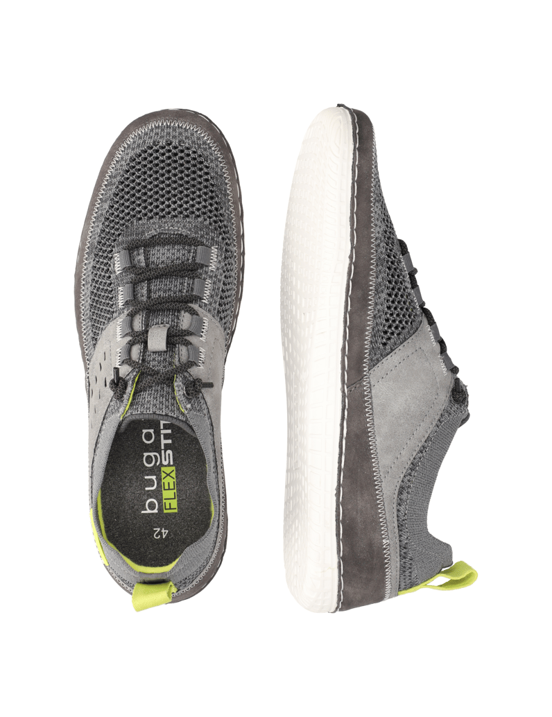 BUGATTI-DENIM-Schnürer-sportiv-grau